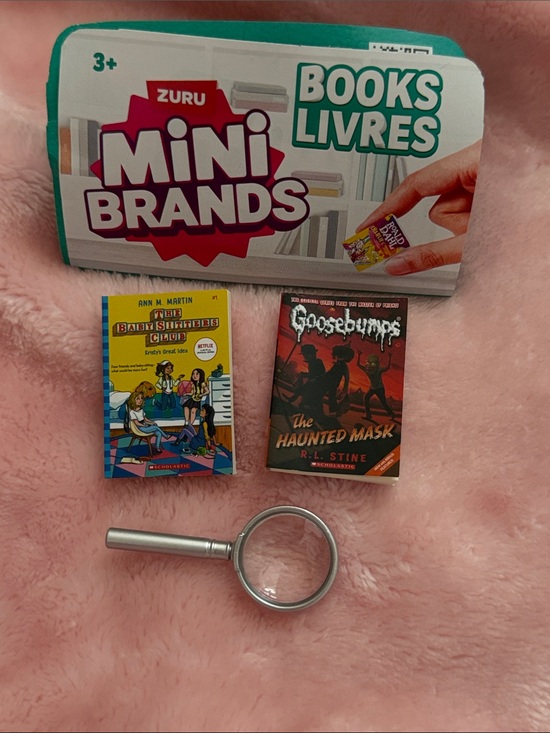 Mini Brands Other - Zuru Mini Brands Books Series 1 Rare The Babysitters Club and Common Goosebumps
